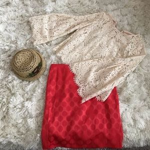 BANANA REPUBLIC MID KNEE PENCIL SKIRT